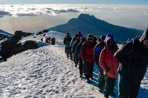 7 days Rongai route Kilimanjaro hiking adventure
