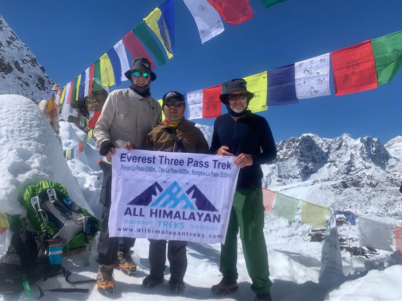 Everest Three Pass Treks Everest Three Pass Treks